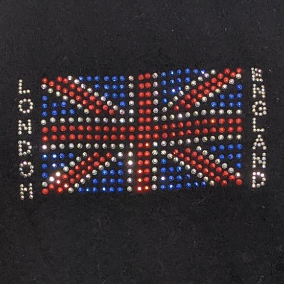 TUR | bedazzle| London England | cotton | Brit |XL - Picture 8 of 8